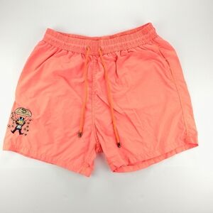 Les Canebiers Men’s XL Coral Resort Swim Shorts Monopoly Active Lifestyle Resort